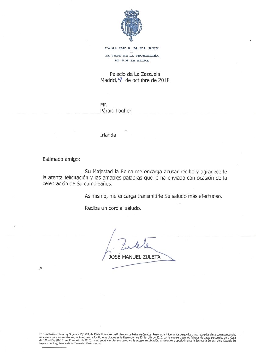 Queen L Letter_LI Letizia of Spain