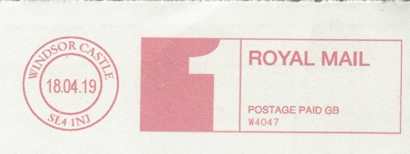 Windsor Castle Post Mark