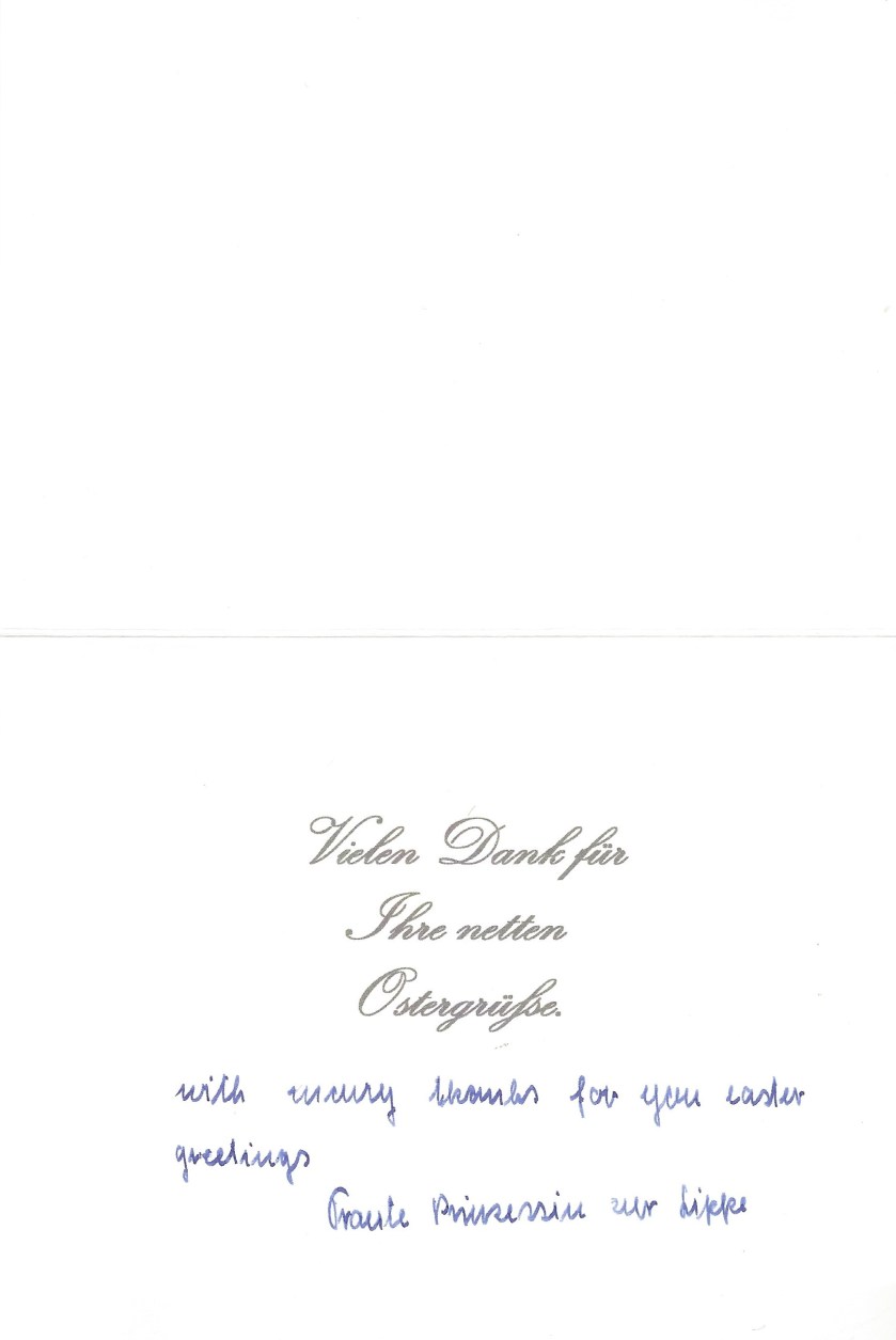 Easter Card De Lippe