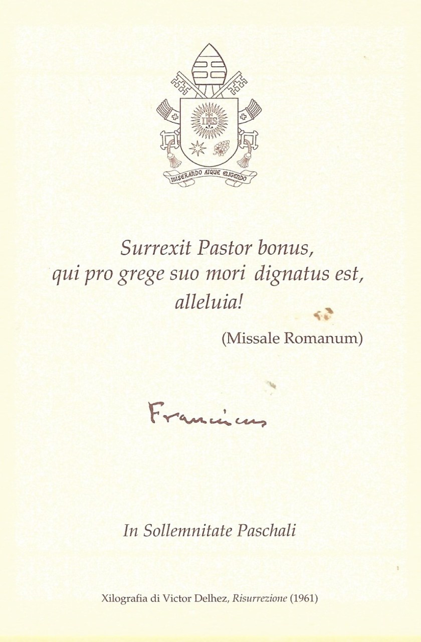 Easter Prayer Card Reverse