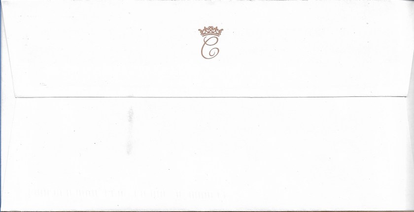 Duchess of Cambridge Monogram Envelope