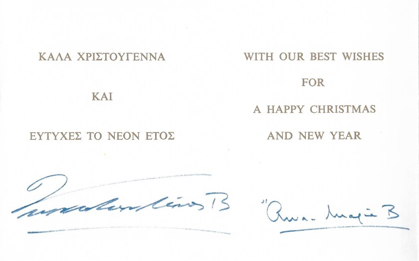 1988 Christmas Card Left