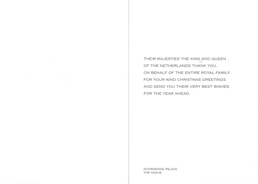 Card Christmas 2017 netherlands