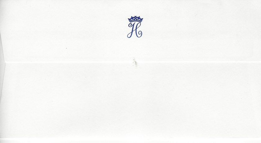 Harry Christmas 2014 Envelope