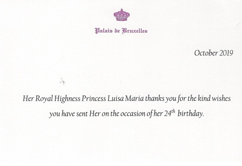 Princess Luisa Maria Birthday