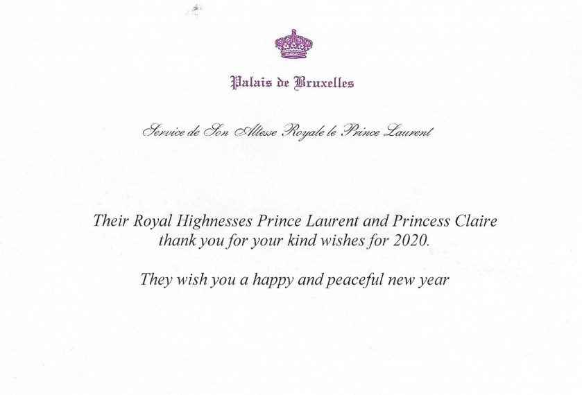 Laurent and Claire of Belgium