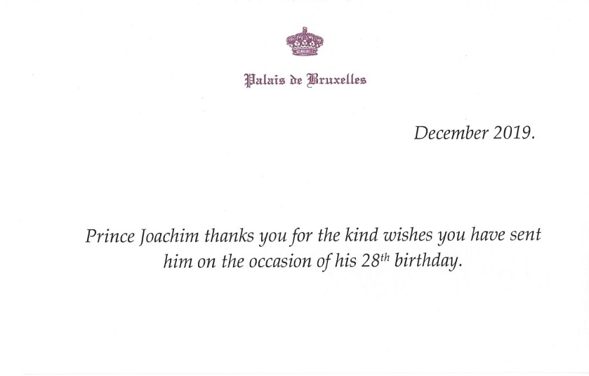 Prince Joachim of Belgium