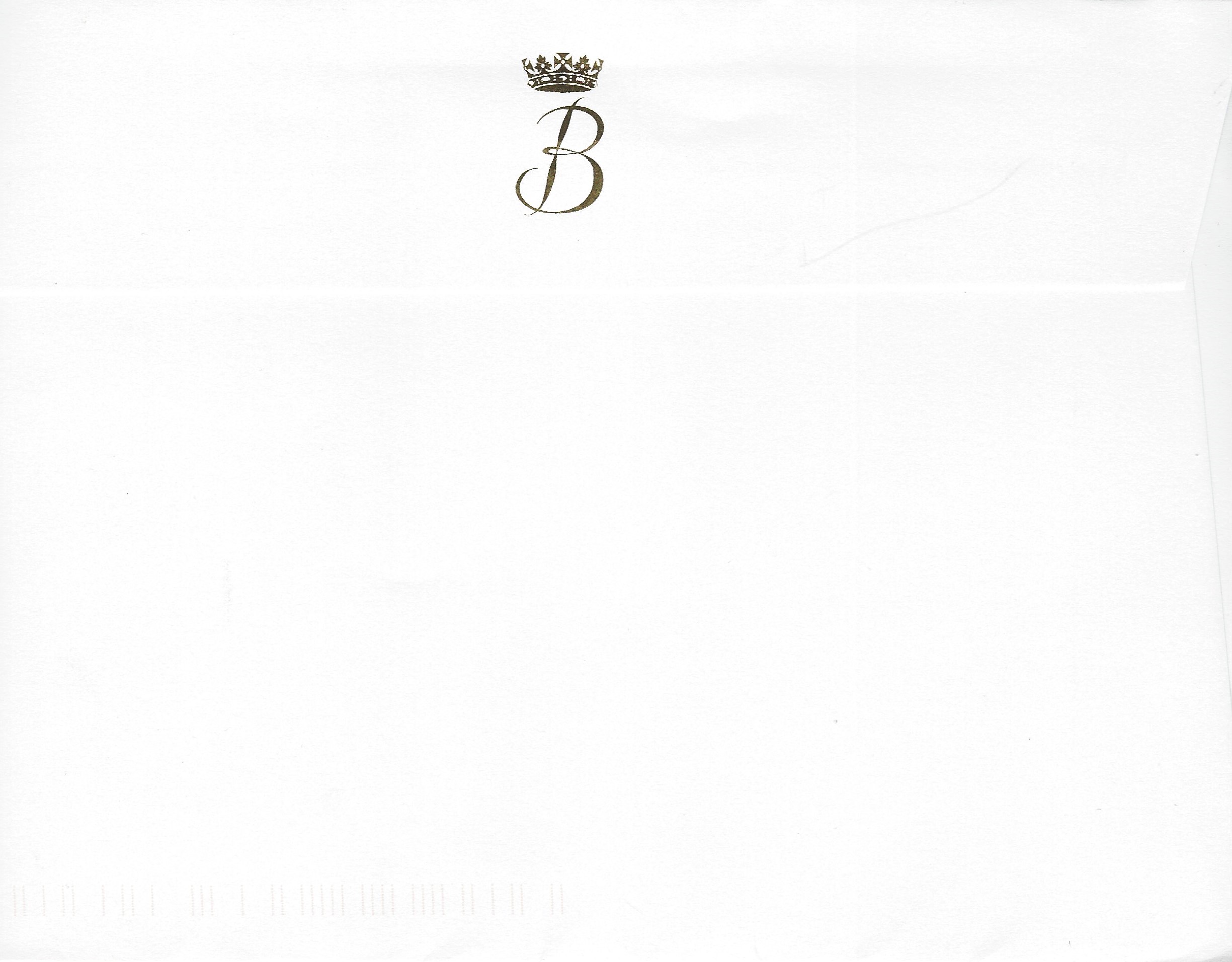 Princess Beatrice Engagement Envelope
