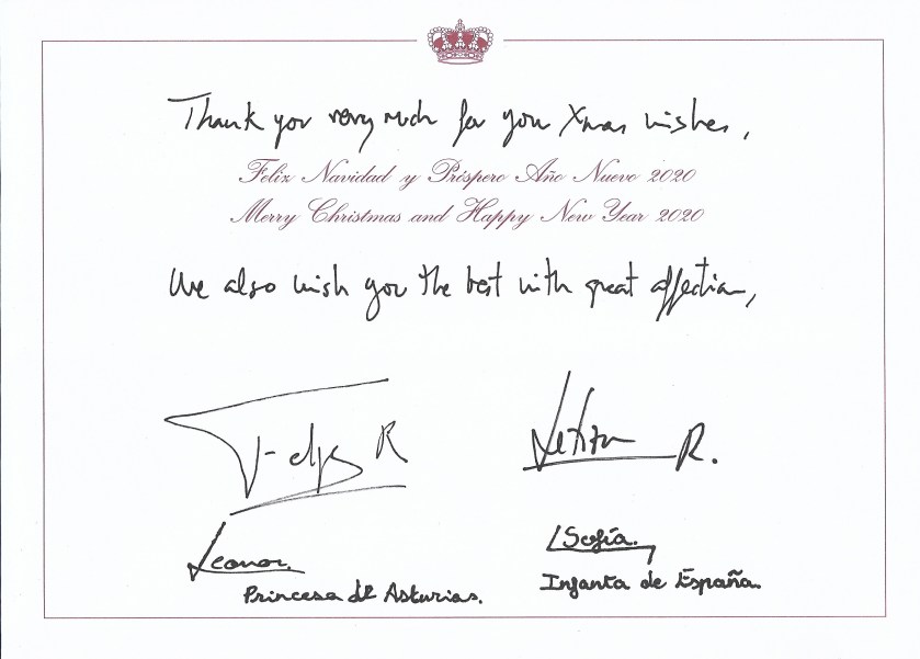 Spain Christmas Message
