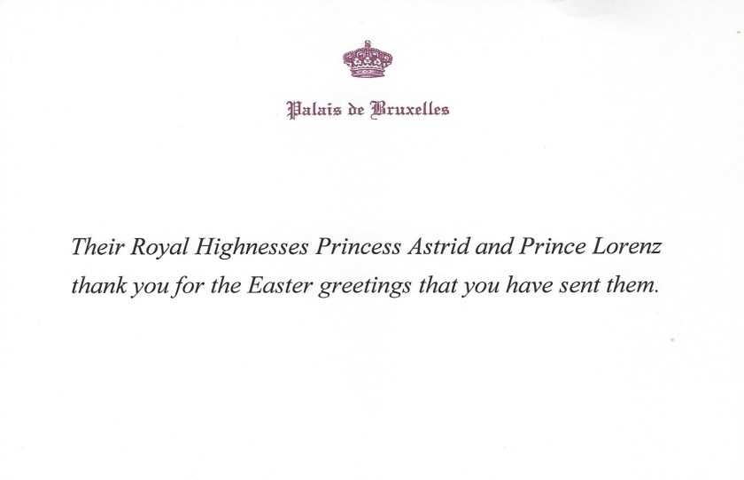 Princess Astrid and Prince Lorenz Easter