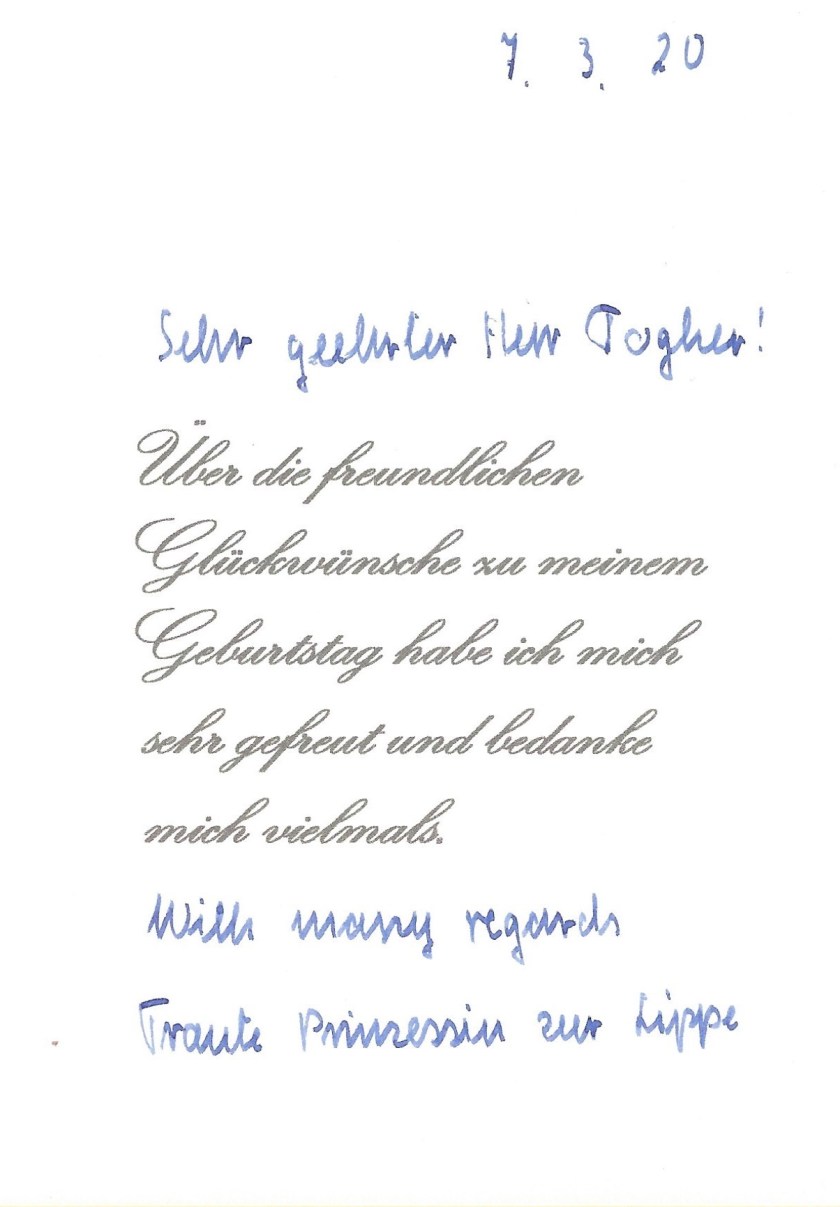 Traute Birthday Card Right