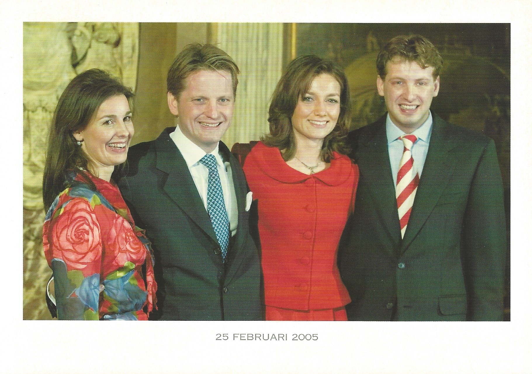 Engagement of Prince Pieter-Christiaan of Orange-Nassau, van