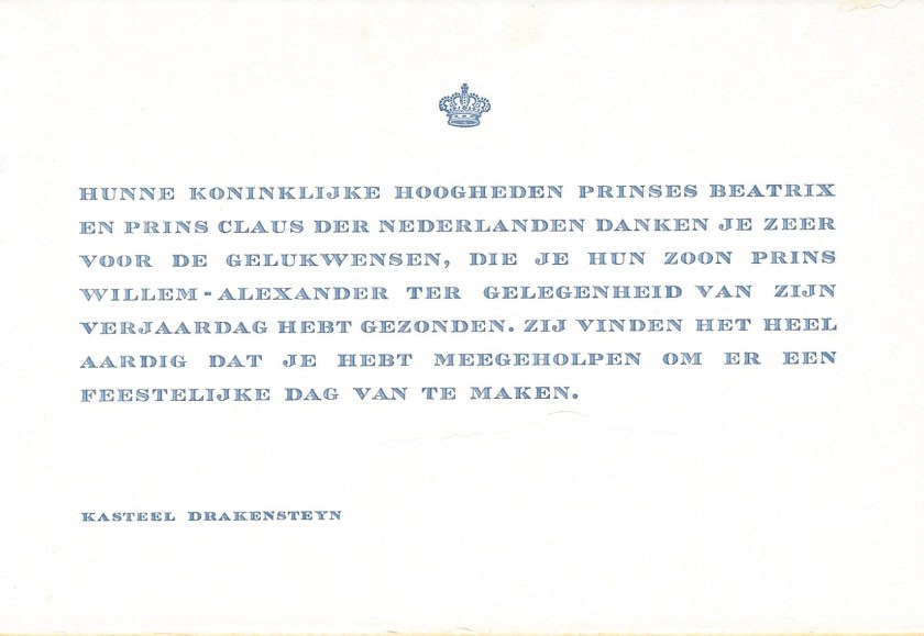 Prince Willem-Alexander