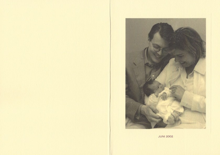 Birth of Eloise Card Outside