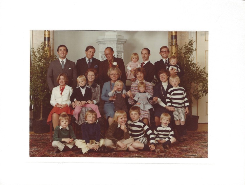 Juliana and Bernhard Christmas Card Picture 1976