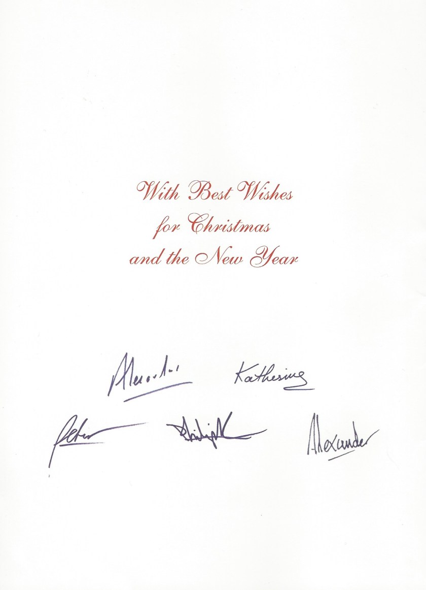 Serbia Chriostmas Card Message
