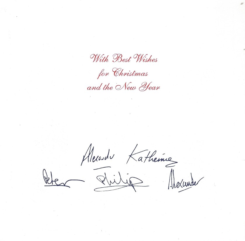 Serbia Christmas Card Message 2003