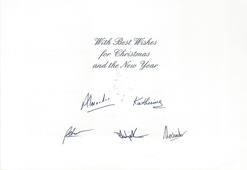 Serbia Christmas Card Message 2007