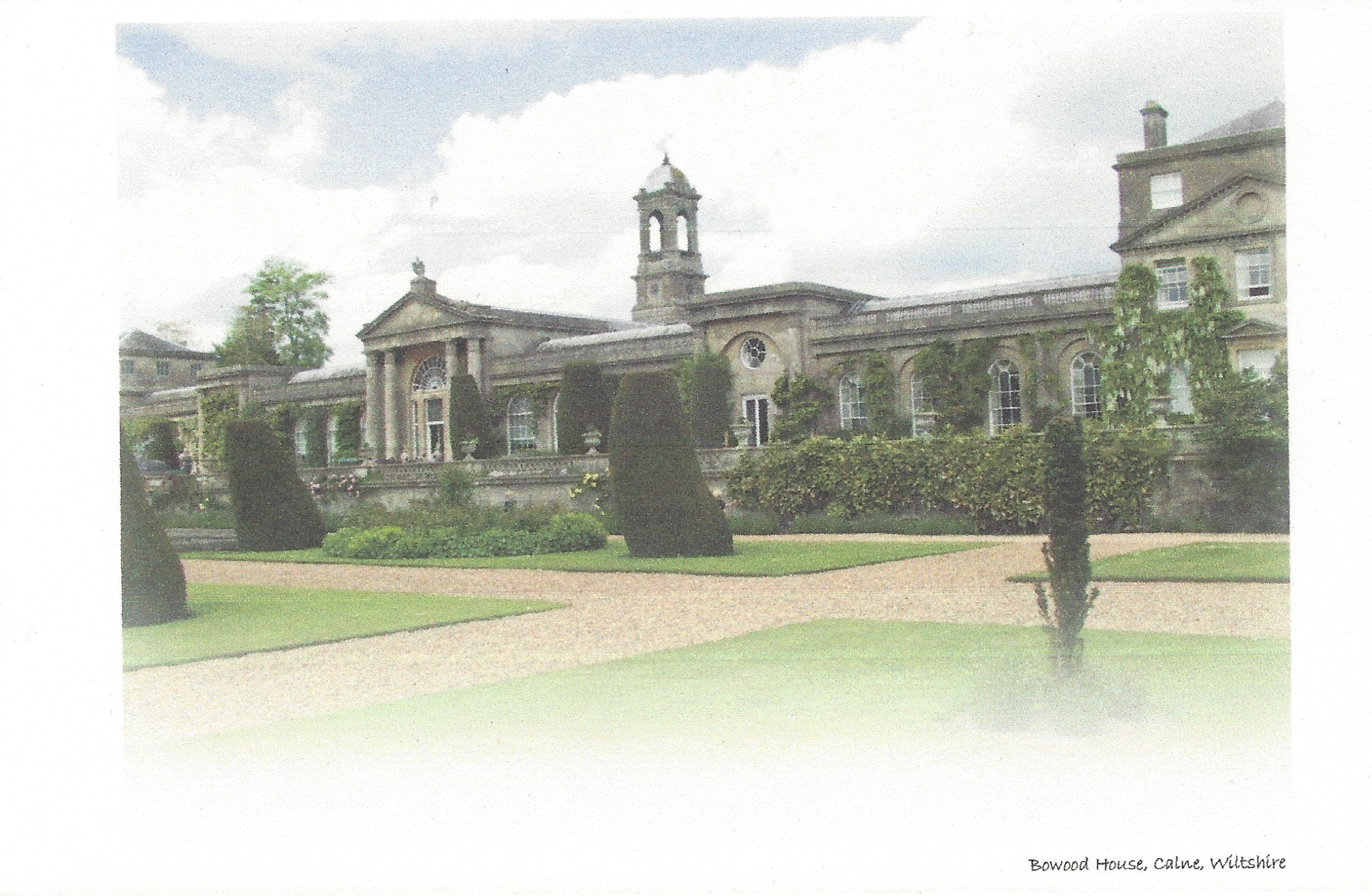 Birth of George, Viscount of Calne and Calstone Card Front