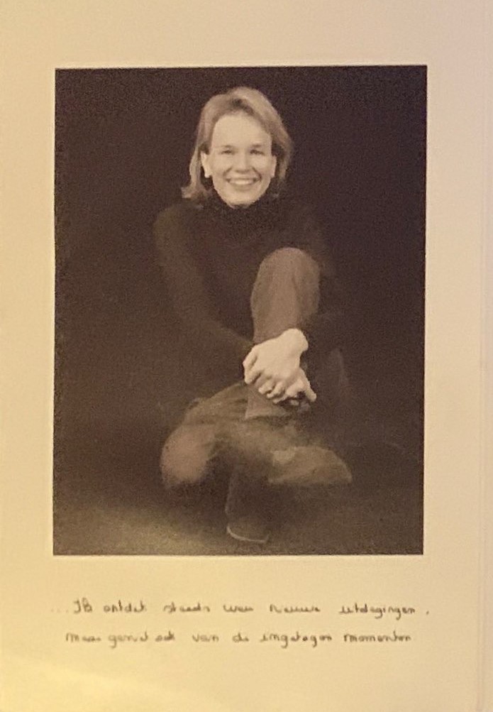 Mathilde, Duchess of Brabant 3oth Birthday Card Far Left