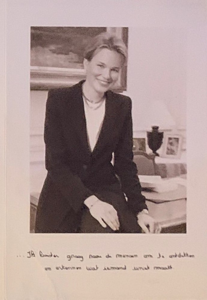 Mathilde, Duchess of Brabant 3oth Birthday Card Far Right