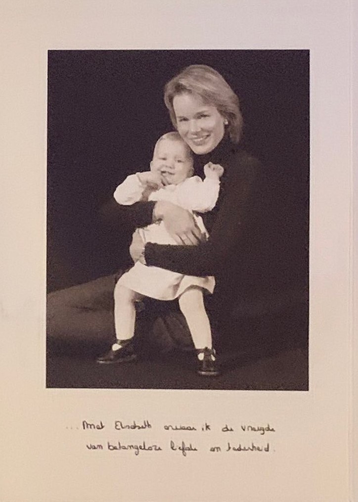 Mathilde, Duchess of Brabant 3oth Birthday Card Right